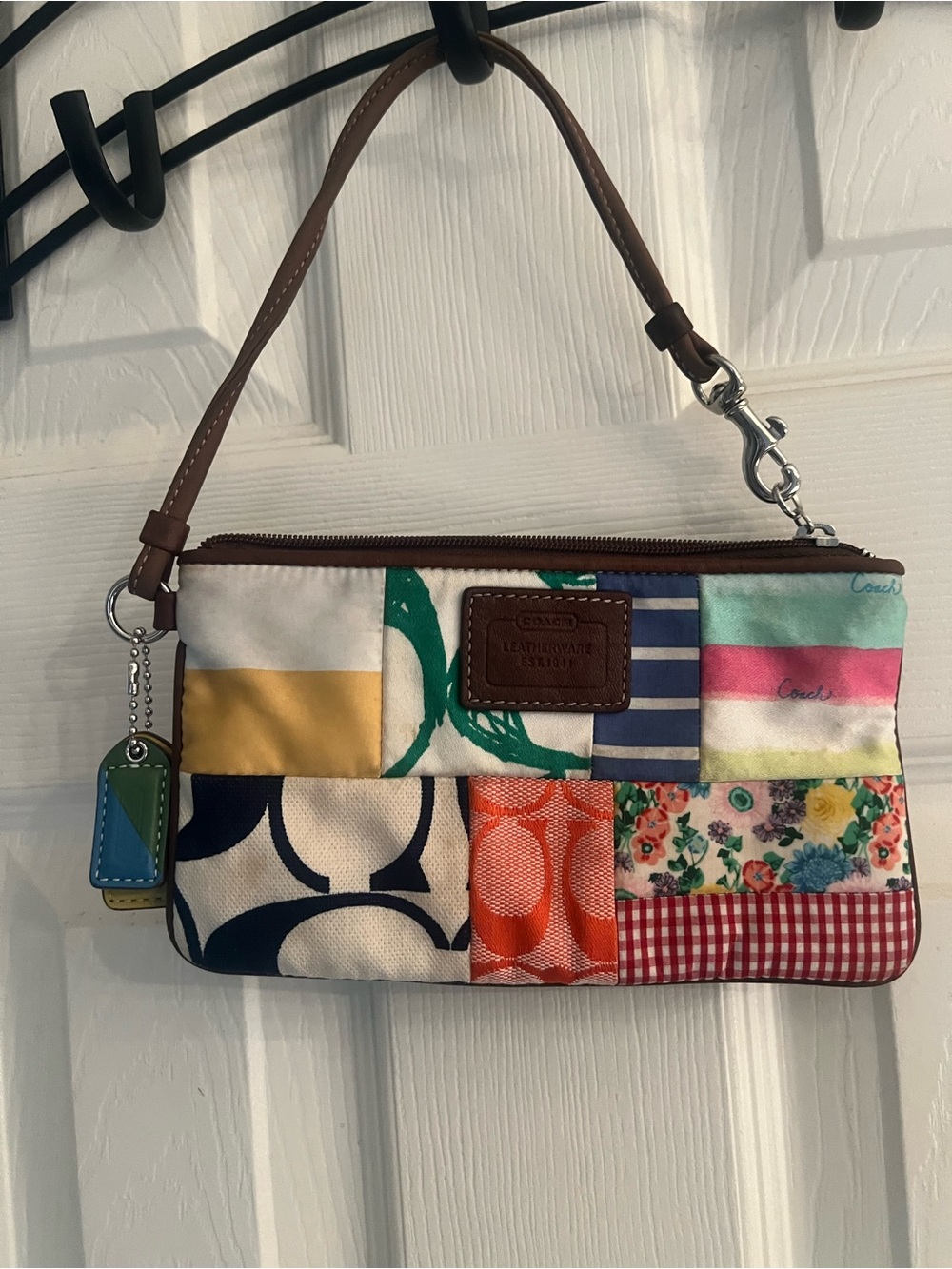 Coach mini patchwork wallet